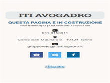 Tablet Screenshot of moodle.itisavogadro.org